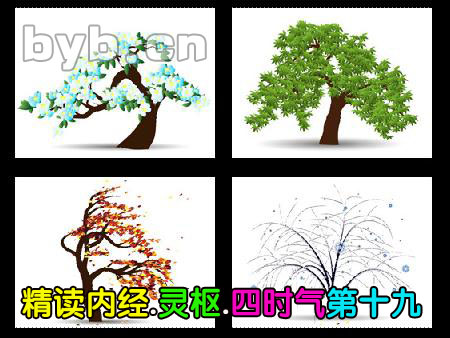 byb.cn 精讀內(nèi)經(jīng).靈樞.四時氣第十九